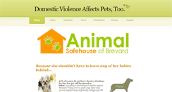Desktop Screenshot of animalsafehousebrevard.org